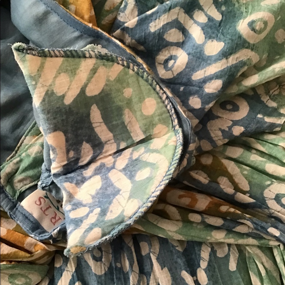 Vintage Pier 1 Passports Maxi Dress - Small - Picture 6 of 7